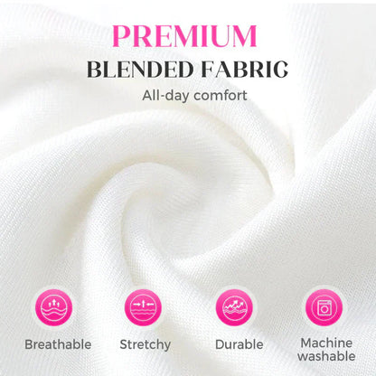 Women's Casual Pleated V-Neck Short-Sleeve Top