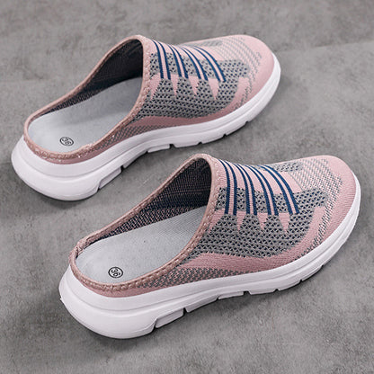 Comfortable & Breathable Closed-Toe Slide Slippers