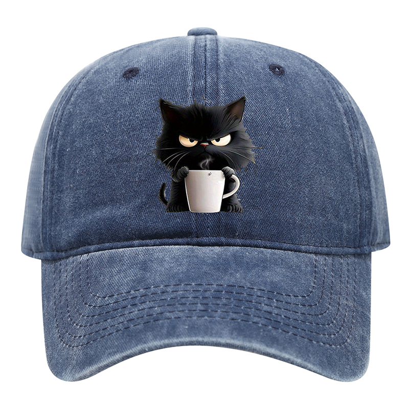 🐱Cute Black Cat Vintage Baseball Cap