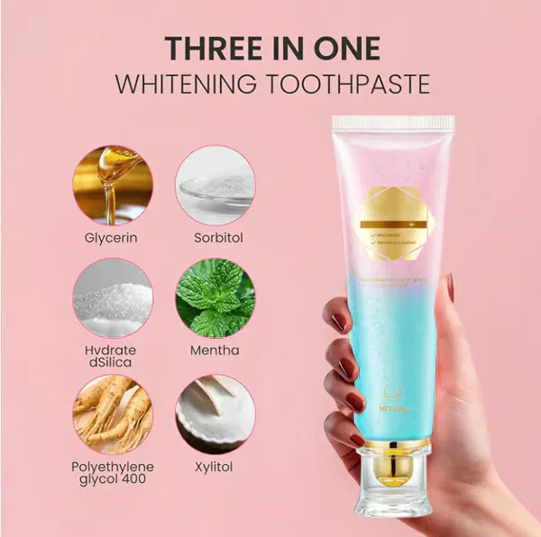 🦷Niacinamide Toothpaste for Bright White Teeth🦷The New Secret Weapon for Your Smile!