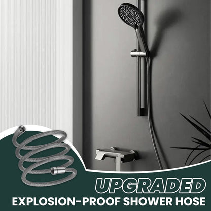 🔥 Upgraded Explosion-proof Braided Shower Hose - Anti-leak🚿