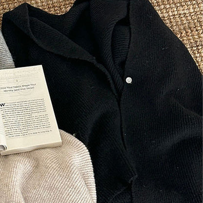 Women's Elegant Knit Cardigan Cape