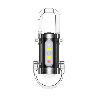 🔥Buy 1 gte 1 free🔥Portable Rechargeable Bright Keychain Flashlight