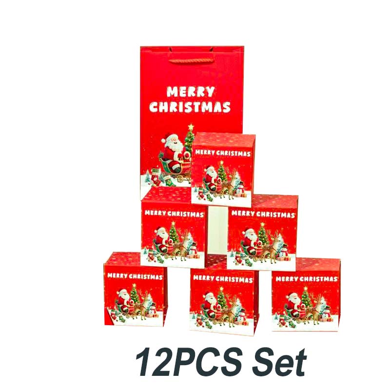 🎅🎄 Unique Folding Bouncing Christmas Gift Box