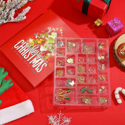 ✨🎄Christmas Sales 📿24PCS Christmas Jewelry Mystery Box