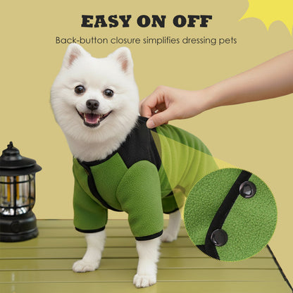 Warm Four-Legged Jacket with Harness