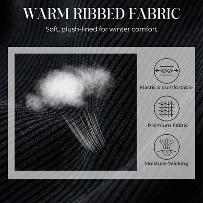 Women's High-Waist Plush-Lined Warm Pants