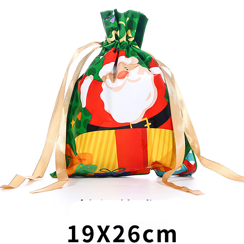 Christmas Drawstring Gift Bags
