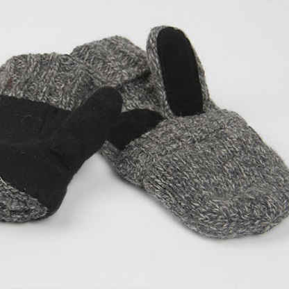 🧤 Flip-Top Fingerless Mittens | Unisex Warm Gloves ❄️ for Touchscreen, Office & Cycling - Keep Hands Toasty All Winter! 🔥