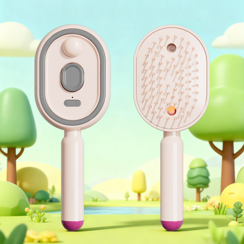 Electric Spray & Massage Hair Brush✨🔥