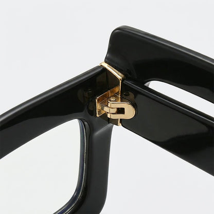Chic Oversized Square Blue Light Blocking Glasses