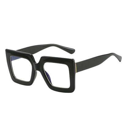 Chic Oversized Square Blue Light Blocking Glasses