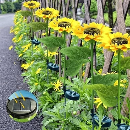 🌻 Realistic & Weatherproof | 2026 Hot Sale Solar Sunflower | IP65 Outdoor Decor ✨