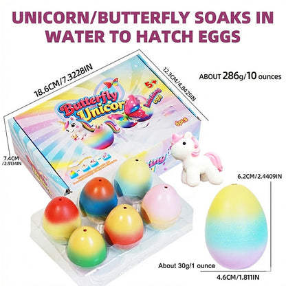 🐣🦄6PCS Magic Hatching Egg Toy
