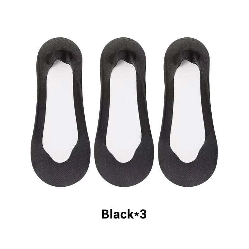 Women's Ultra-Invisible Sheer Mesh Low-Cut Boat Socks