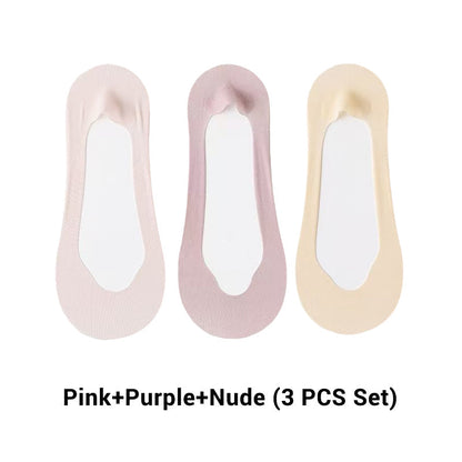 Women's Ultra-Invisible Sheer Mesh Low-Cut Boat Socks