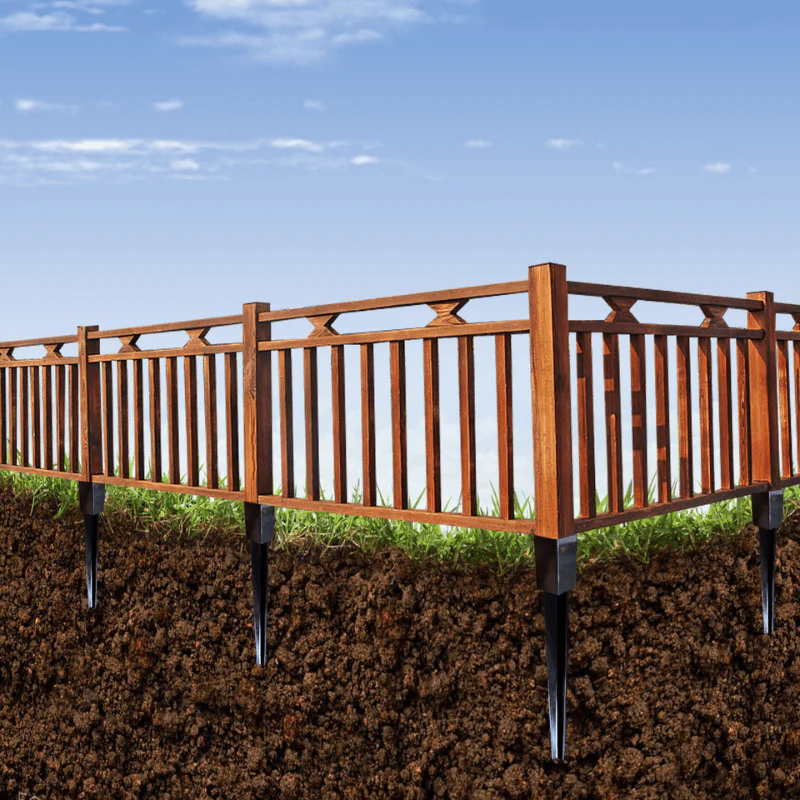 🛠️ Heavy-Duty Fence Post Repair Kit – No Digging & H-Shaped Reinforcement 🚧