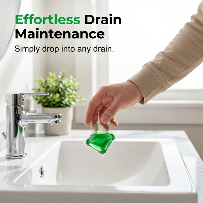 🏠💧 Drain Deodorizer Pods – Bio‑enzyme formula neutralizes smells at the source. Instant fresh scent, no harsh chemicals. Say goodbye to embarrassing odours. 🚰✅