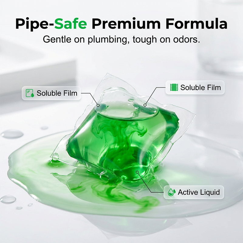 🏠💧 Drain Deodorizer Pods – Bio‑enzyme formula neutralizes smells at the source. Instant fresh scent, no harsh chemicals. Say goodbye to embarrassing odours. 🚰✅
