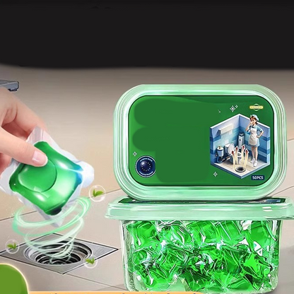 🏠💧 Drain Deodorizer Pods – Bio‑enzyme formula neutralizes smells at the source. Instant fresh scent, no harsh chemicals. Say goodbye to embarrassing odours. 🚰✅