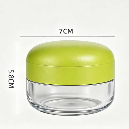 Mini Garlic Chopper and Press with Container