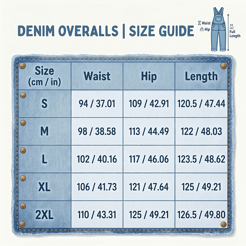 🔥Women's Casual Baggy Denim Overalls with Pockets