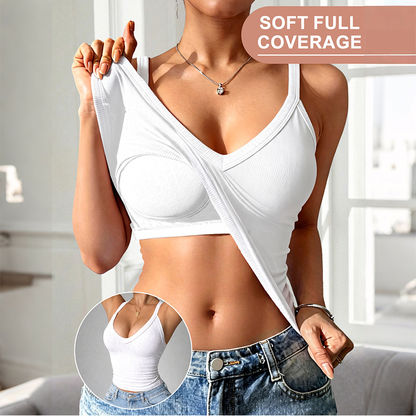 Women's Deep V-Neck Camisole Slim Fit