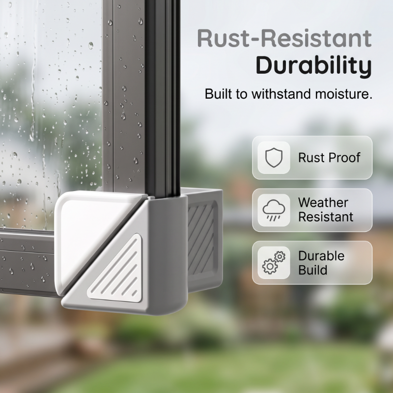 Window Corner Guard Baby Proofing Safety Bumper for Casement Windows Small