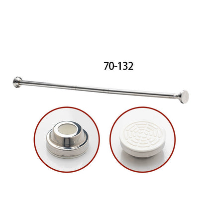 🛏️ 🔧 Adjustable No-Drill Tension Rod – Damage-Free Install, Anti-Slip & Multi-Purpose, Max 15KG Load 🏠
