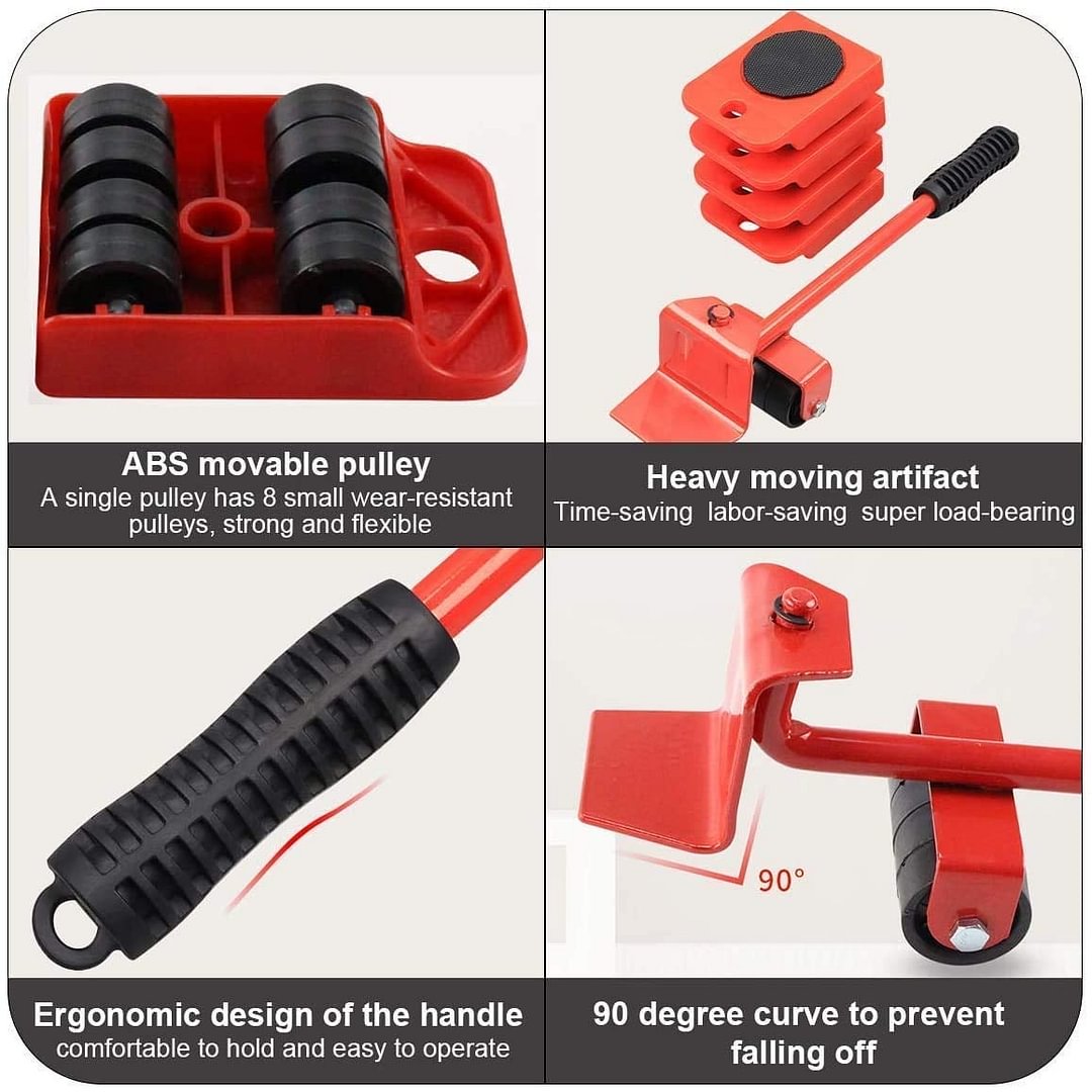 ⚡ Furniture Lifter Sliders – Labor‑Saving, Sturdy, Practical ✅