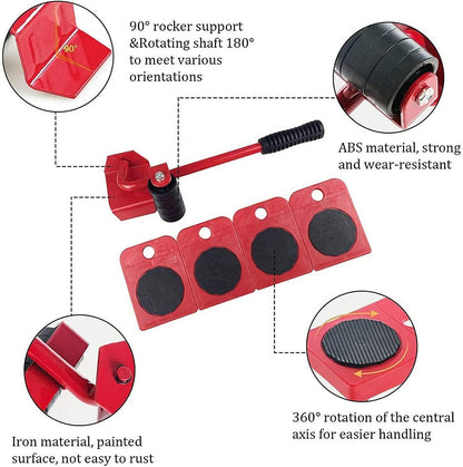 ⚡ Furniture Lifter Sliders – Labor‑Saving, Sturdy, Practical ✅
