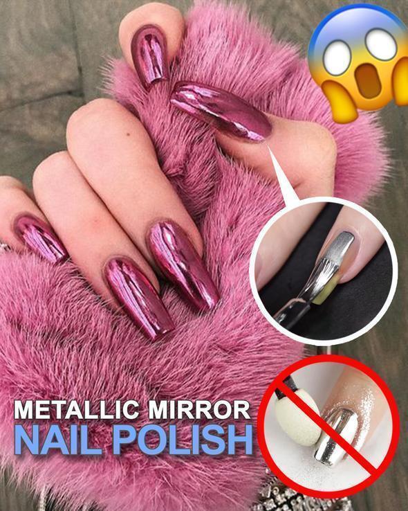 Glamorous Metallic Mirror Nail Polish