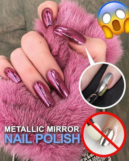 Glamorous Metallic Mirror Nail Polish