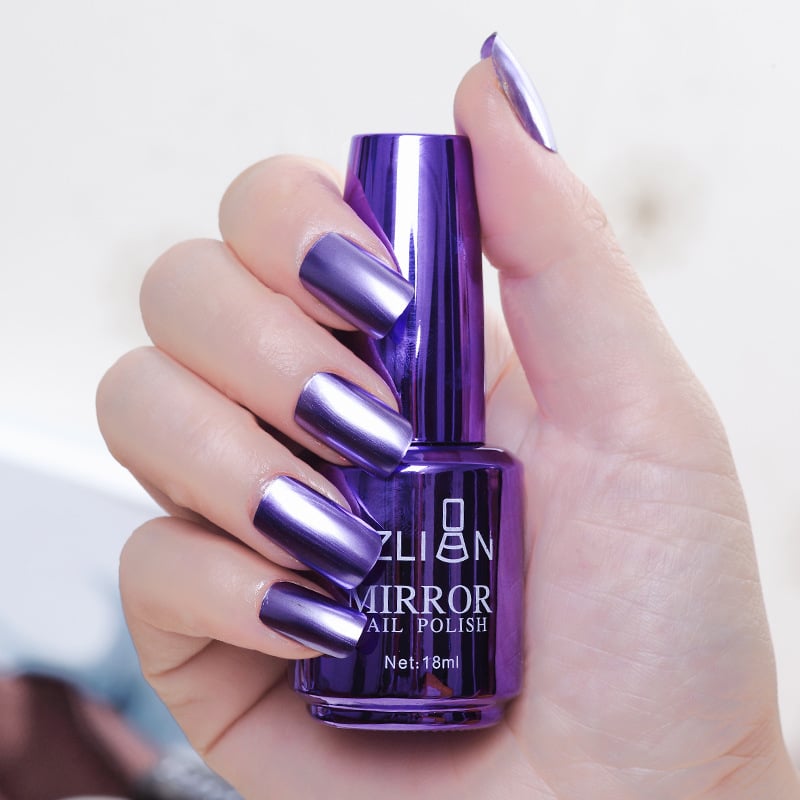 Glamorous Metallic Mirror Nail Polish