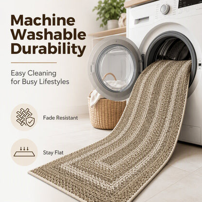 🏡🔥Elegant Woven Runner Rug