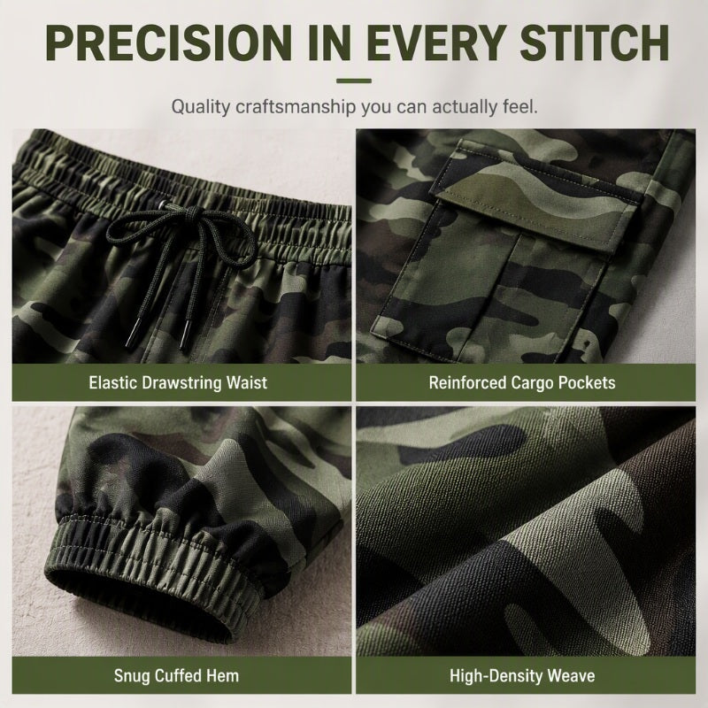 💥 More Pockets, More Freedom | Women's Stretch High-Waist Cargo Joggers