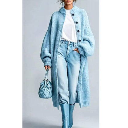 🛍️🧥New Arrivals - Women's Chunky Knit Long Sweater Coat