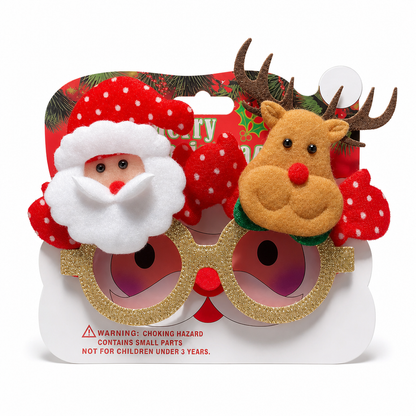 👻 🎃Novelty Christmas Eyeglass Frames Funny Holiday Party Decoration Eyewear