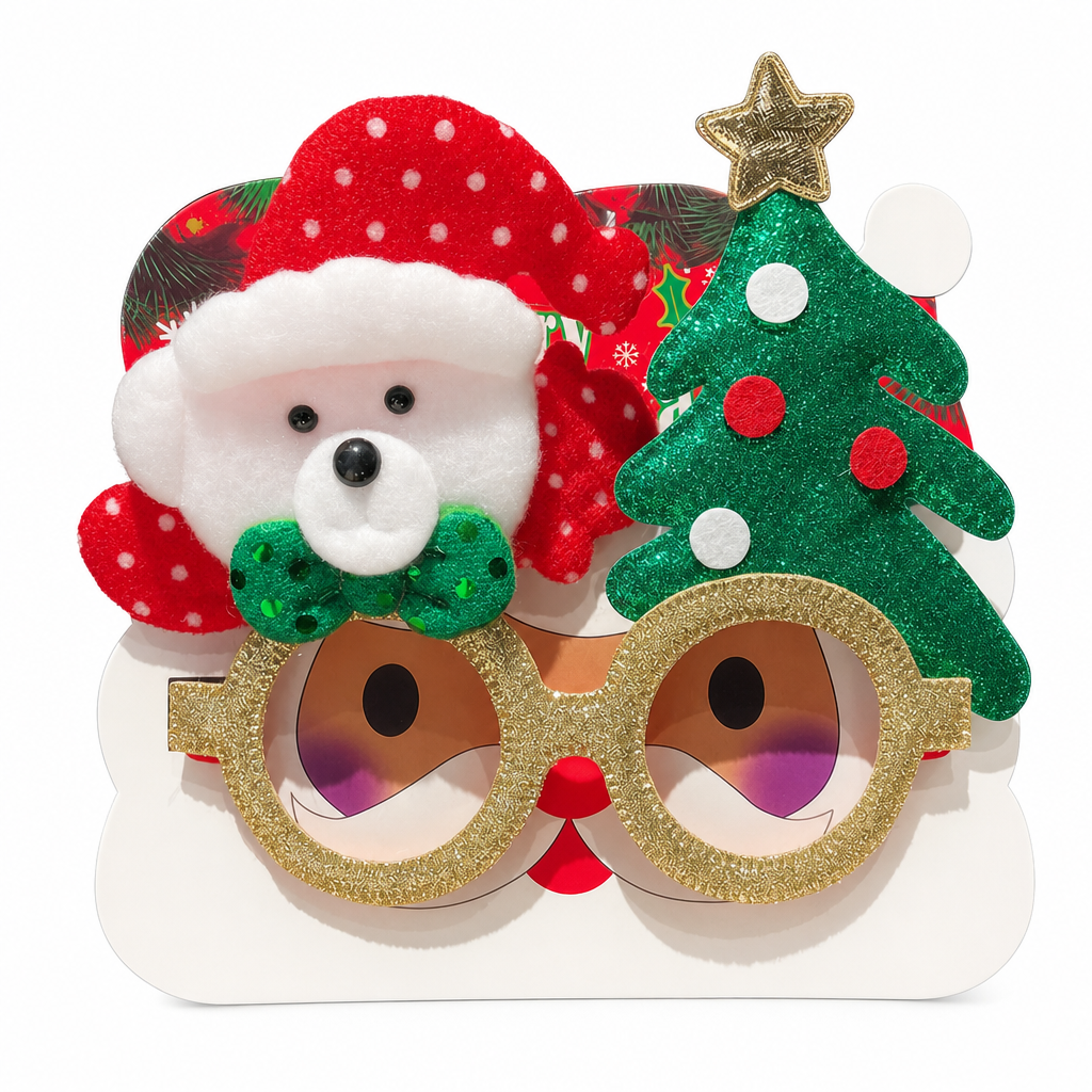 👻 🎃Novelty Christmas Eyeglass Frames Funny Holiday Party Decoration Eyewear
