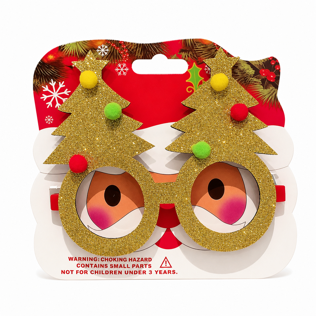 👻 🎃Novelty Christmas Eyeglass Frames Funny Holiday Party Decoration Eyewear