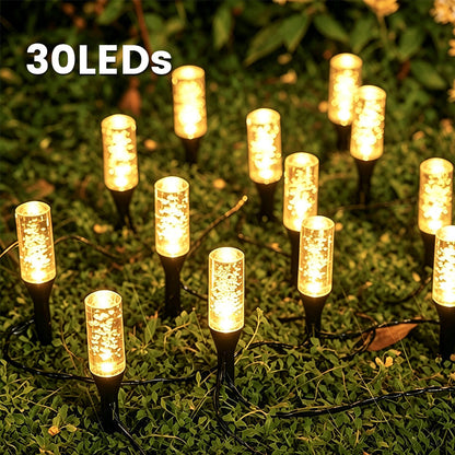 ☀️ ✨ Solar Bubble Pathway Light – Auto On/Off, Decorative, Weatherproof 🌙