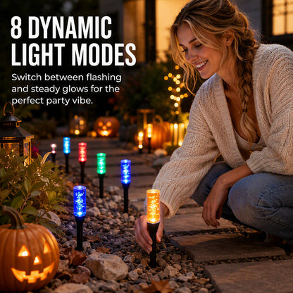 ☀️ ✨ Solar Bubble Pathway Light – Auto On/Off, Decorative, Weatherproof 🌙