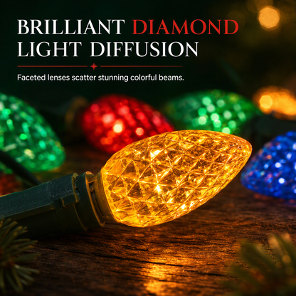 🍓 ✨ Battery Operated Strawberry String Lights – 8 Modes, Waterproof, Festive Decoration 🎃