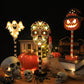 🎃Seasonal new detachable Halloween ghost festival modeling lamp LED pumpkin ghost skull wooden decorative night light🎃