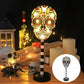 🎃Seasonal new detachable Halloween ghost festival modeling lamp LED pumpkin ghost skull wooden decorative night light🎃