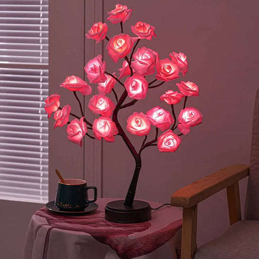 💕Forever Rose Tree Lamp