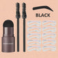 Brow Stamp Set + 10 Templates & 2 Brow Brushes