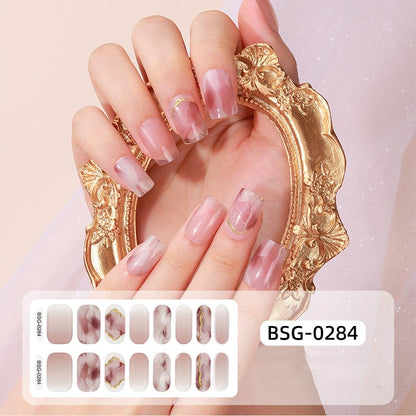 🔥Last Day Sales - 49% OFF✨SEMICURED UV GEL NAIL STICKER KIT