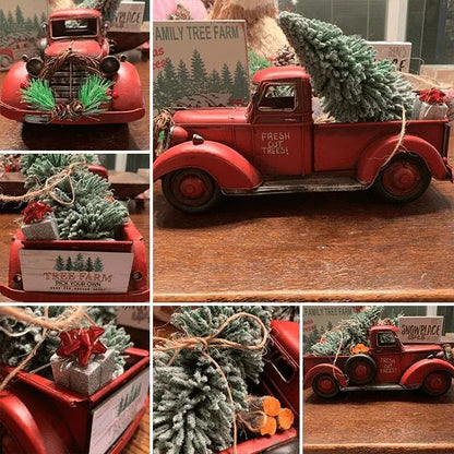 🔥Last Day Promotion - 49% OFF🚚🎄 Red Farm Truck Christmas Decor