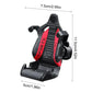 Racing Seat with Safety Belt Mobile Holder